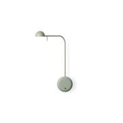 Vibia Pin 1680 LED-vegglampe, 39 cm, grønn
