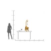 KARE gulvlampe Monkey Dance, gullfarget, 120 cm, E27