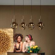 KARE hengelampe Supernova, ravfarget, 110 cm, E27