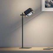 Paulmann LED-batteridrevet bordlampe Varia, svart, 37 cm dim CCT