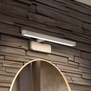 OSRAM LED-vegglampe ORBIS DISC BAR, krom, 40 cm, IP44, CCT