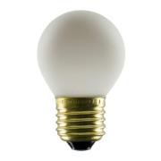 Segula LED-pære 24V DC E27 3W 922 Golfball matt dimbar