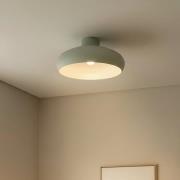 Lindby Elover taklampe, lysegrønn, Ø 45 cm, jern