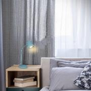 Skriva bordlampe, GU10-fatning, due blå