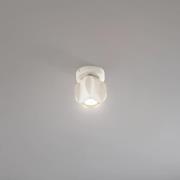 GAMBIT downlight, kremhvit, Ø 10 cm, metall, GU10