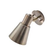 Vegglampe Kem, messing, metall, høyde 22 cm, E27