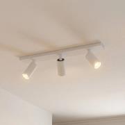 Arcchio Downlight Brinja Slim, hvit, 3 lyskilder, GU10 MR11