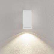 utendørs LED-vegglampe ShoreLine Pro Square, hvit, 830/840