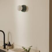 Globen Lighting vegglampe Torrano 13, grønn, glass, IP44