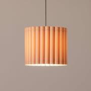 Hengelampe Aria, cappucino, mikrofiber, E27