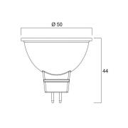 LED-pære SUPERIA RETRO GU5.3 MR16 5 W 830 460 lm dimbar