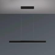 Bopp LED-hengelampe Nano 2.0, lengde 100 cm, svart, metall