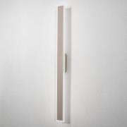 LED-vegglampe Isla, sand, aluminium, høyde 100 cm, IP54