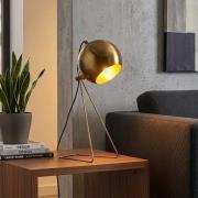 Bordlampe Mixed, messing, metall, høyde 45 cm, E14