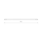 LED-rørpære Lengde 90 cm Rørpære G13 T8, 16 W klar 3 000 K
