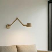 Lucande vegglampe Silka, 91 cm, beige, justerbar, E27