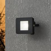 Utendørs LED-spot Faedo 3 i svart, 10 W