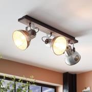 Taklampe Barnstaple i industriell stil 3 lyskilder