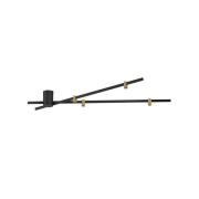 WEVER & DUCRÉ LED-pære Trace Spin 1.0 svart/beige 927