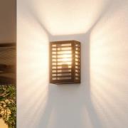 Utendørs vegglampe Alamonte 3, svart