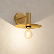 Vegglampe Escandell i børstet messing