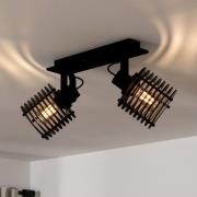 Taklampe Segovia, 2 lyskilder