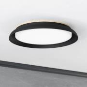 LED-taklampe Penjamo Ø 46,5 cm, svart