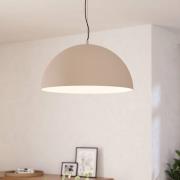 Gaetano 1 hengelampe, Ø 53 cm, sand/creme, stål