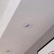 Downlight Saliceto kantet dreibar 2 700 K hvit