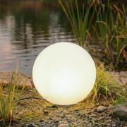 Lindby utelampe Valyra, Ø 40 cm, IP54, jordspyd