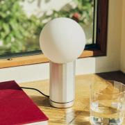 HAY LED-bordlampe TURN ON, aluminium, høyde 20 cm, dimbar