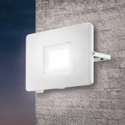 Utendørs LED-spot Faedo 3 i hvit, 50 W