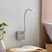 Lindby Anjalee LED-vegglampe, fleksibel arm