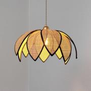 OSRAM hengelampe Decor Rattan Lotus, Ø 48 cm, beige, E27