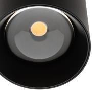 LED utendørs taklampe 5173, svart, 9 cm, metall, IP54 CCT