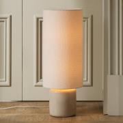 Globen Lighting gulvlampe Florian, hvit/beige, høyde 80 cm