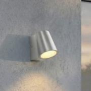 Lindby utendørs LED-vegglampe Illuvia, aluminium, IP54