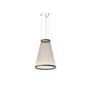 Vibia LED-hengelampe ARRAY beige 71 x 55 cm Konus 927 dimbar