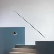 Vibia LED-hengelampe NORTH, svart, metall, 927, desentralisert