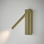 Bover LED-vegglampe Arid A/03 olivengrønn, aluminium, 2700 K
