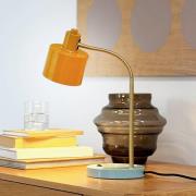 Dyberg Larsen bordlampe Ocean Flex, karri/turkis, 45 cm