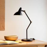 Dyberg Larsen bordlampe Vela, svart, høyde 45 cm