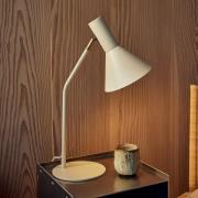 FRANDSEN bordlampe Lyss, beige, metall, 50 cm høy, E27