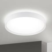 LED-taklampe VARIO, Ø 60 cm, hvit, metall, CCT, dimbar