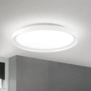 LED-taklampe GAMMA, Ø 40 cm, hvit, fjernkontroll, CCT dim