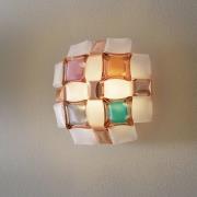 Slamp Mida vegglampe, 32x32 cm, fargerik/hvit