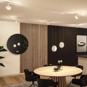 Paulmann URail LED-spot Alejandro, signalhvit, 3000 K, dimbar.