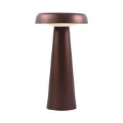 LED-bordlampe Arcello dimbar, polert messing