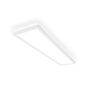 Taklampe Tava A, 98x20 cm, plast, hvit