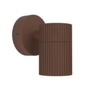 Utendørs vegglampe Tomelloso, rustfarget, høyde 12 cm, metall